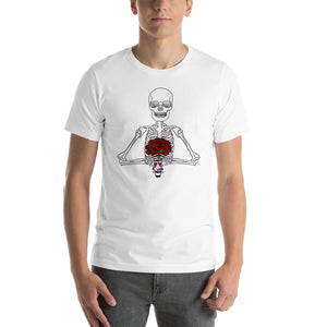 US The Haven: Skeleton Flowers - Short-Sleeve Unisex T-Shirt