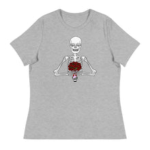 Load image into Gallery viewer, US The Haven: Skeleton Flowers - Women&#39;s Relaxed T-Shirt
