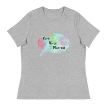 Load image into Gallery viewer, US The Haven: Your Voice Matters - Bohemian-Melodies Collection - Women&#39;s Relaxed T-Shirt
