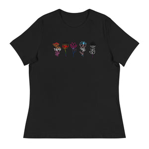 US The Haven: LGBTQA+ Flowers - Women's Relaxed T-Shirt