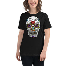 Load image into Gallery viewer, US The Haven: Sugar Skull - Women&#39;s Relaxed T-Shirt
