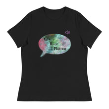 Load image into Gallery viewer, US The Haven: Your Voice Matters - Bohemian-Melodies Collection - Women&#39;s Relaxed T-Shirt
