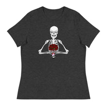 Load image into Gallery viewer, US The Haven: Skeleton Flowers - Women&#39;s Relaxed T-Shirt
