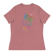 Load image into Gallery viewer, US The Haven: Flower Skull - Women&#39;s Relaxed T-Shirt
