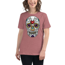 Load image into Gallery viewer, US The Haven: Sugar Skull - Women&#39;s Relaxed T-Shirt
