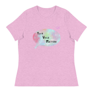 US The Haven: Your Voice Matters - Bohemian-Melodies Collection - Women's Relaxed T-Shirt