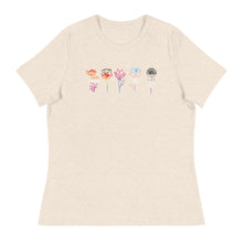 Load image into Gallery viewer, US The Haven: LGBTQA+ Flowers - Women&#39;s Relaxed T-Shirt
