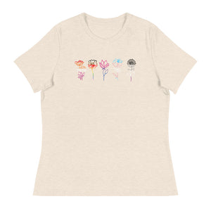 US The Haven: LGBTQA+ Flowers - Women's Relaxed T-Shirt