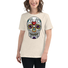 Load image into Gallery viewer, US The Haven: Sugar Skull - Women&#39;s Relaxed T-Shirt
