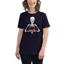 Load image into Gallery viewer, US The Haven: Skeleton Flowers - Women&#39;s Relaxed T-Shirt
