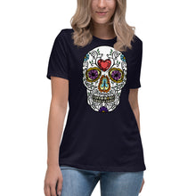 Load image into Gallery viewer, US The Haven: Sugar Skull - Women&#39;s Relaxed T-Shirt
