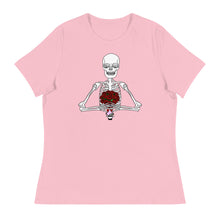 Load image into Gallery viewer, US The Haven: Skeleton Flowers - Women&#39;s Relaxed T-Shirt
