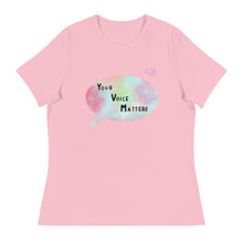 Load image into Gallery viewer, US The Haven: Your Voice Matters - Bohemian-Melodies Collection - Women&#39;s Relaxed T-Shirt
