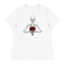 Load image into Gallery viewer, US The Haven: Skeleton Flowers - Women&#39;s Relaxed T-Shirt
