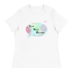 US The Haven: Your Voice Matters - Bohemian-Melodies Collection - Women's Relaxed T-Shirt